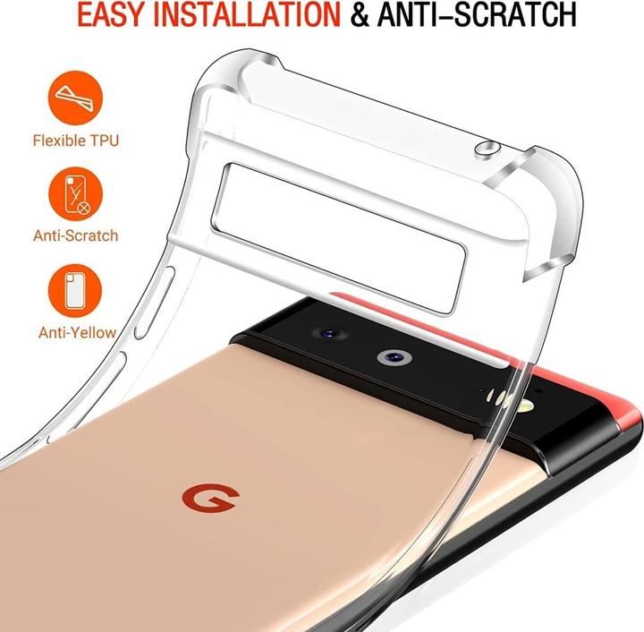 Actual product image Screenguard Crystal Soft Airbag (Google Pixel 6)