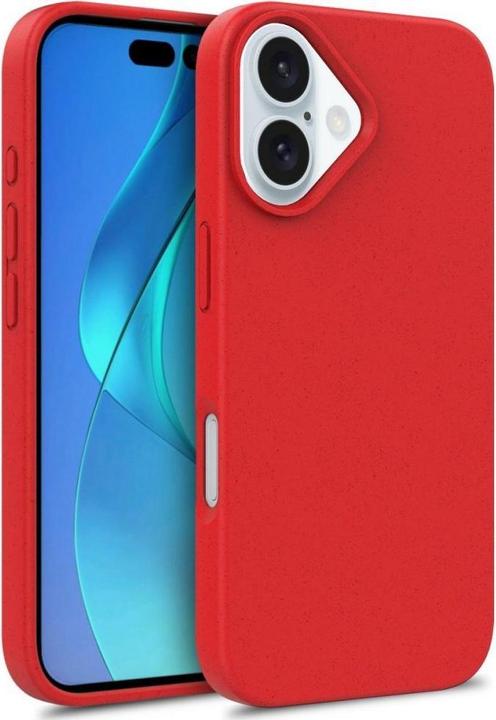 Produktbild Hurtel Multiple Color Wheat Case MagSafe for iPhone 16 Pro - red (Apple iPhone 16 Pro)