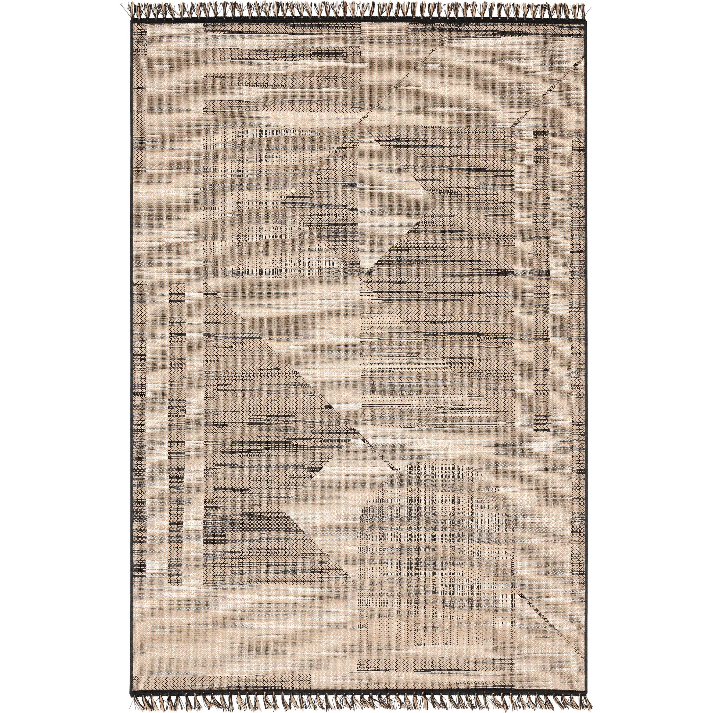 Pergamon, Teppich, Jute Natur Ethno Style Teppich Origin Modern (80 x 150 cm)
