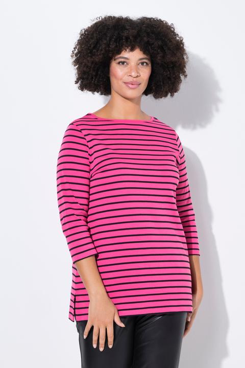 Produktbild Angel of Style T-Shirt, Classic Fit, Ringel, 3/4-Ärmel (50)