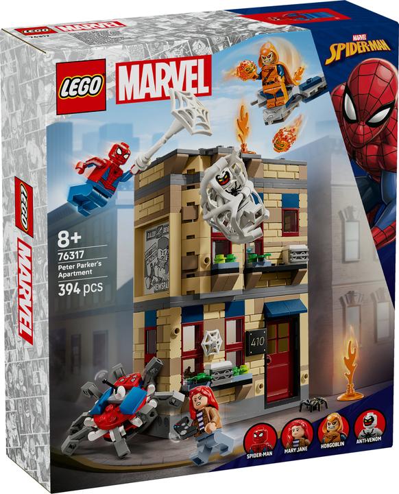 Produktbild LEGO Spiderman - Peter Parkers Wohnung (76317, LEGO Marvel)