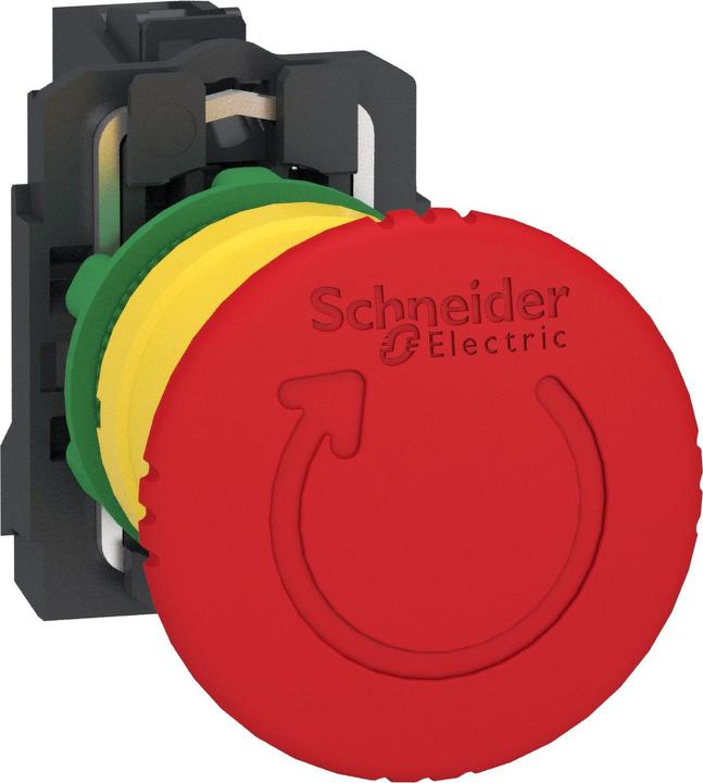 Actual product image Schneider Electric Mushroom push-button 1pc.