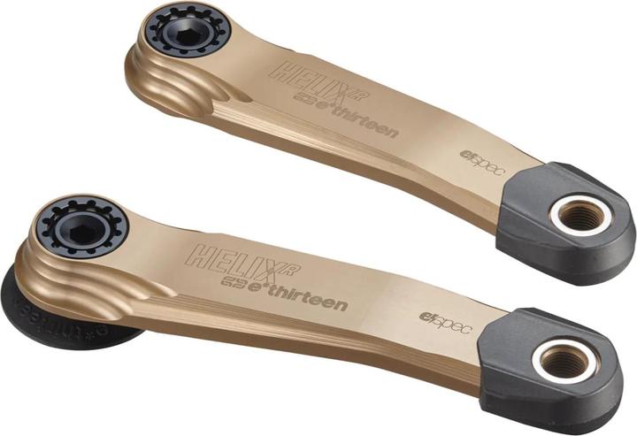Actual product image e*13 Helix R e*spec crank, 155mm, Bosch Gen4-Brose S Mag-TQ HPR50, Self Extractor, bronze (155 mm)