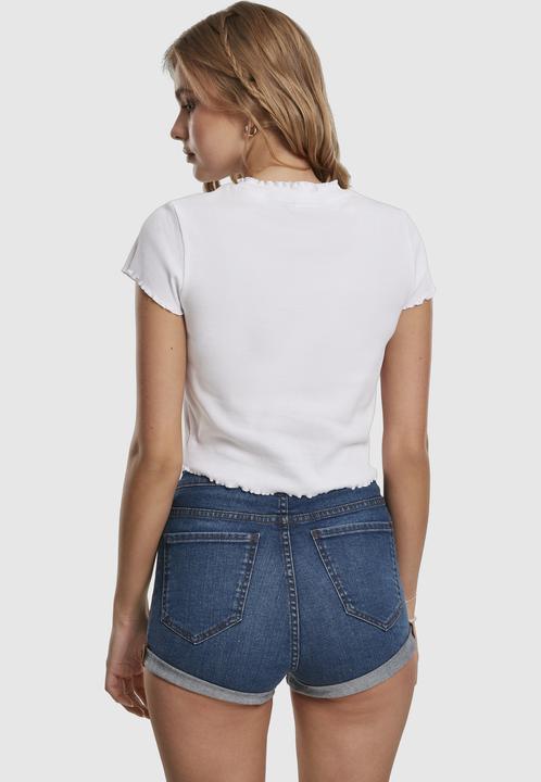 Produktbild Urban Classics Ladies Cropped Rib Tee (S)