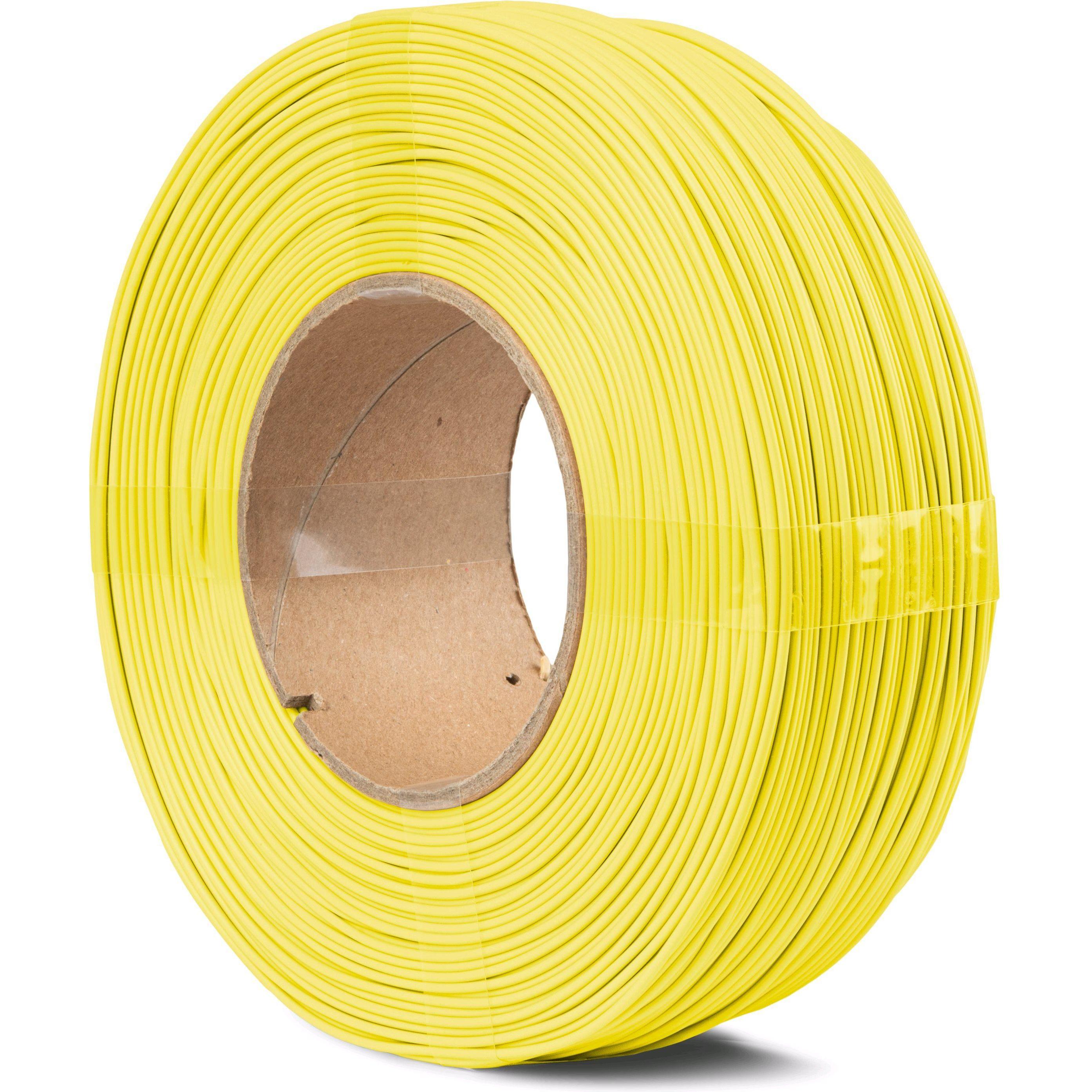 C-Tech Tisková struna (filament) ESSENTIAL LINE, PLA, žlutá, 1,75mm, 1kg, refill (PLA, 1000 g), Filamenti stampa 3D, Giallo
