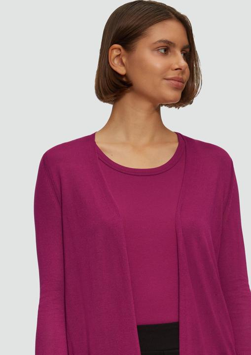 Produktbild s.Oliver Strickjacke Feinstrick-Cardigan aus reiner Viskose (36)