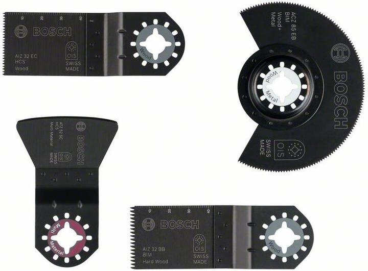 Produktbild Bosch Professional Zubehör Starlock Boden-/Einbau-Set, 4-teilig