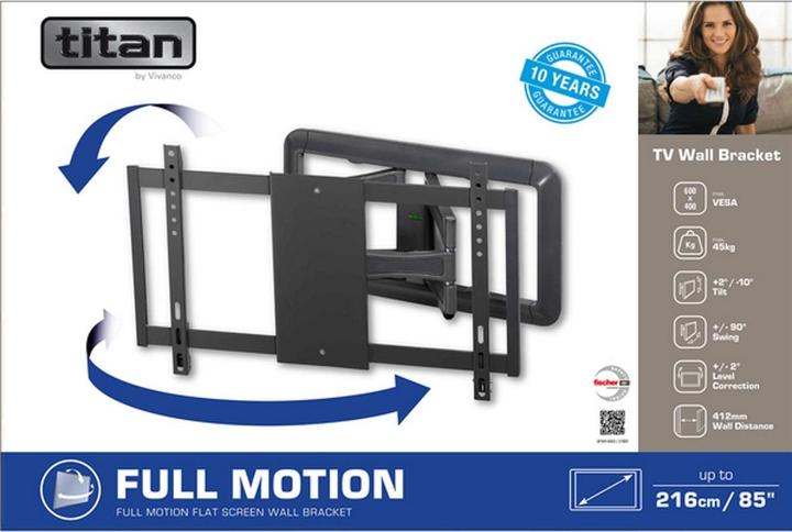 Productafbeelding Titan Bfmo 8060 (Muur, 85", 45 kg)