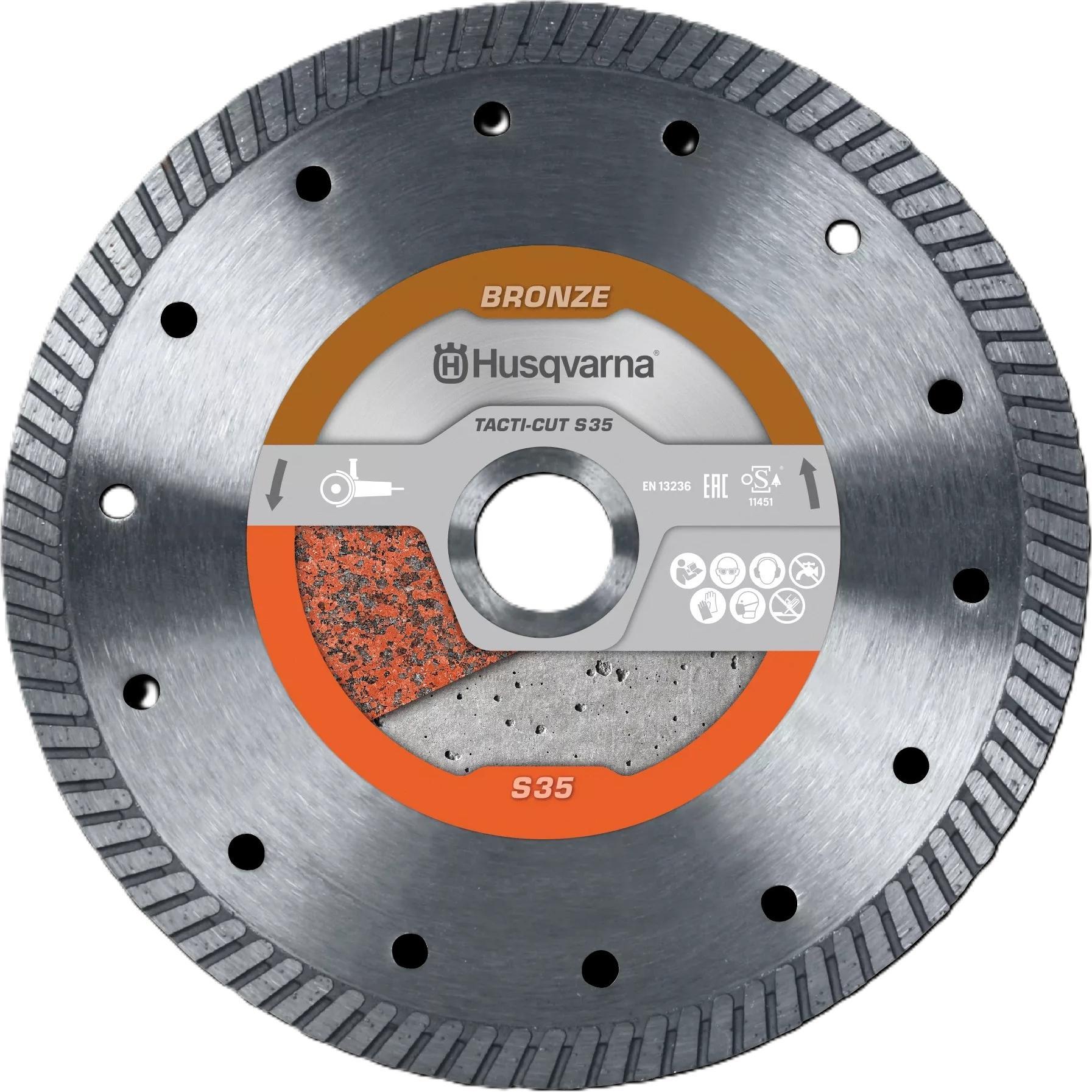 Husqvarna, Lama, 579820480 Tacti-CUT S35 Diamanttrennscheibe trocken Granit/Beton 230 mm