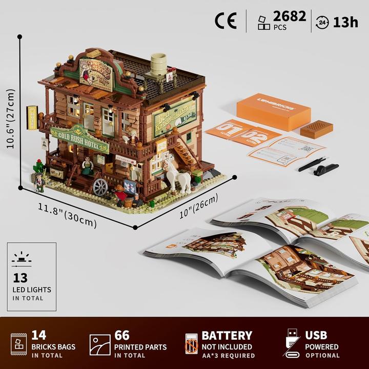 Produktbild Lumibricks Old West Inn