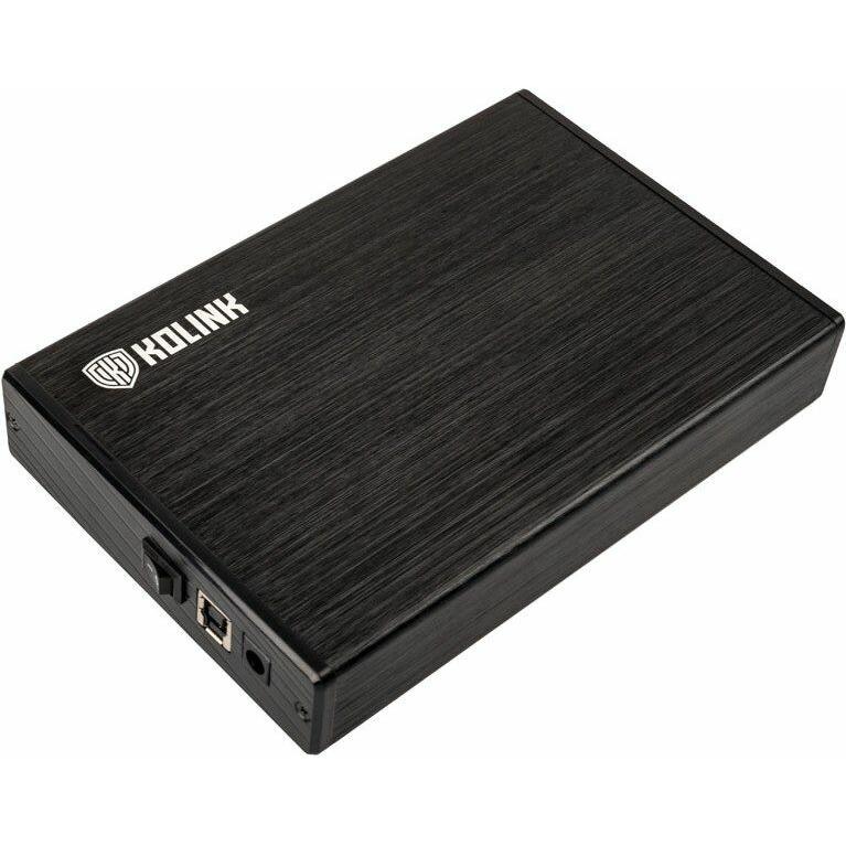 Kolink Hdsu3u3 (3.5"), Festplattengehäuse, Schwarz