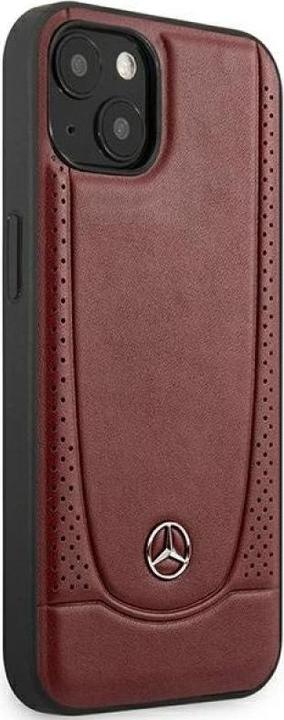 Produktbild Mercedes MEHCP14MARMRE iPhone 14 Plus 6,7" czerwony/red hardcase Leather Urban Bengale (Apple iPhone 14 Plus, Apple iPhone 15 Plus)