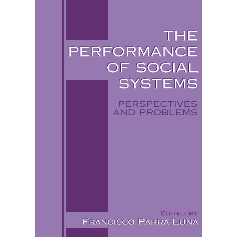 The Performance of Social Systems, Fachbücher von Francisco Parra-Luna