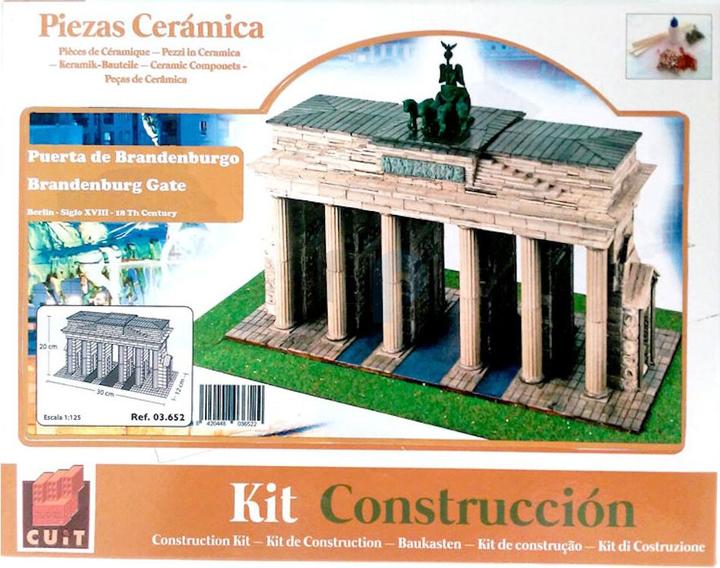 Produktbild Block Cuit. 3D Keramik-Modelbausatz -Brandenburger Tor Berlin (33 x 24 x 26 cm)