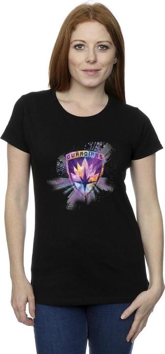 Image du produit - T-shirt GUARDIANS OF THE GALAXY ABSTRACT STAR LORD - Femme (M)