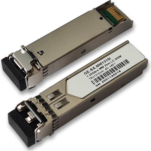 Thumbnail - Wantec SFP Transceiver-Modul 1.25Gbit/s Multim.Duplex LC 2km, Transceiver, Schwarz