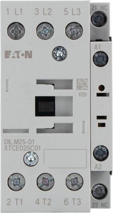 Produktbild Eaton DILM-Schütz,11kW,24V,3polig,3 Öffner