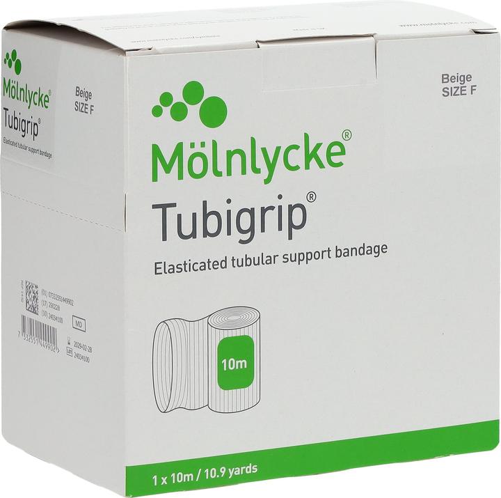 Actual product image Mölnlycke Schlauchbandage F 10mx10cm beige