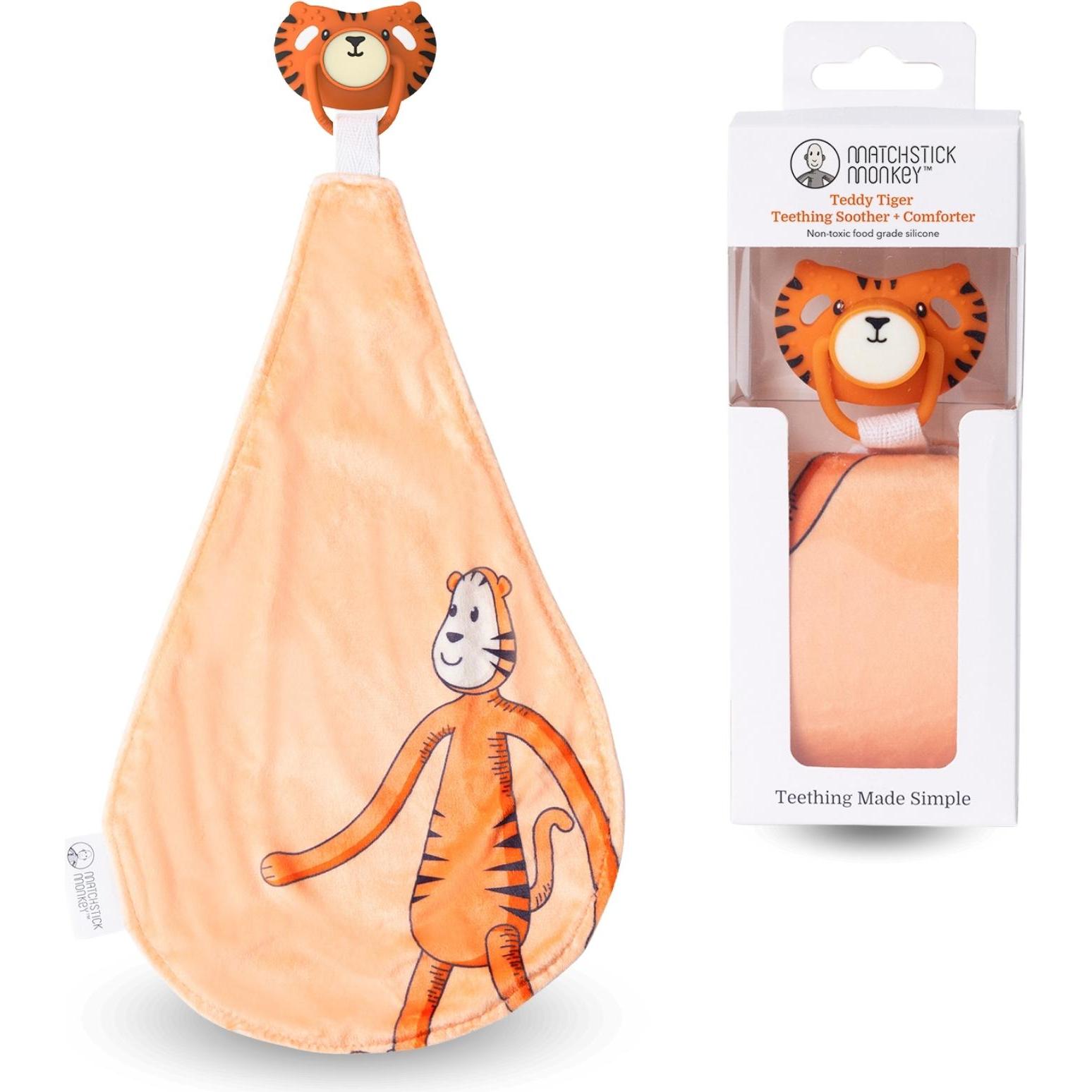 Thumbnail - Matchstick Monkey, Schmusetuch, Soother & Comforter Teddy Tiger