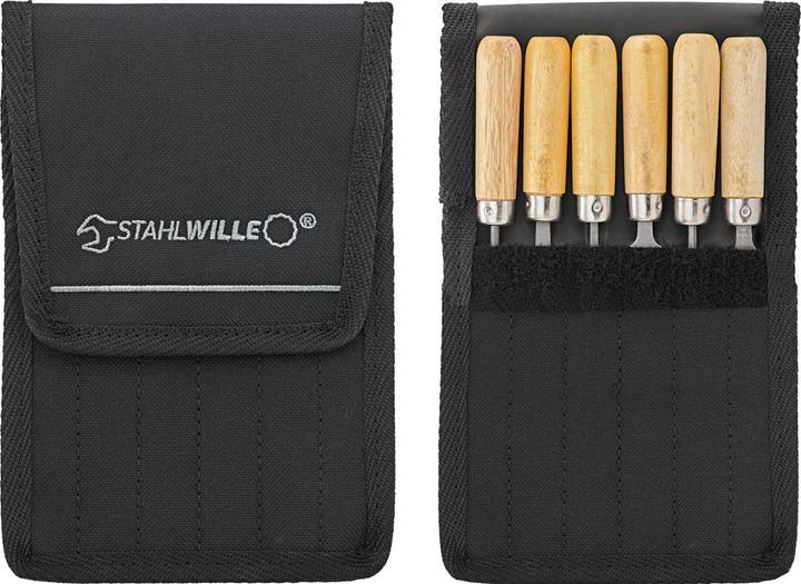 Actual product image Stahlwille Set warding files | 12800 (100 mm)