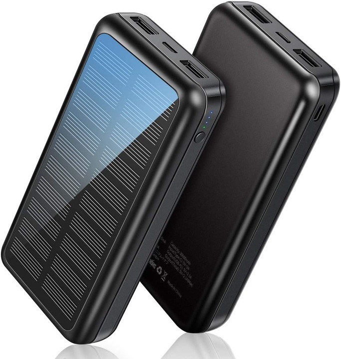 Actual product image Soluser Solar Powerbank (30000 mAh, 111 Wh)