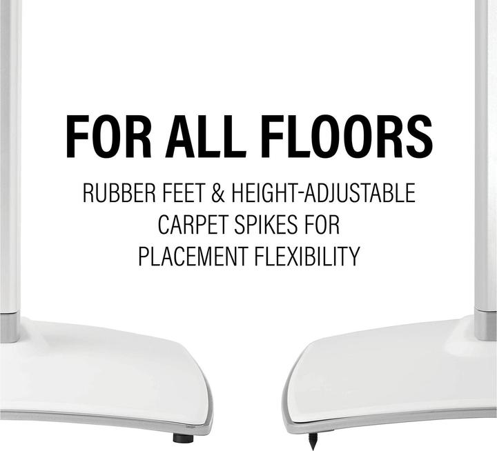 Actual product image Sanus WSSE3A2-W2 (1 pair, Stand, Height-adjustable)