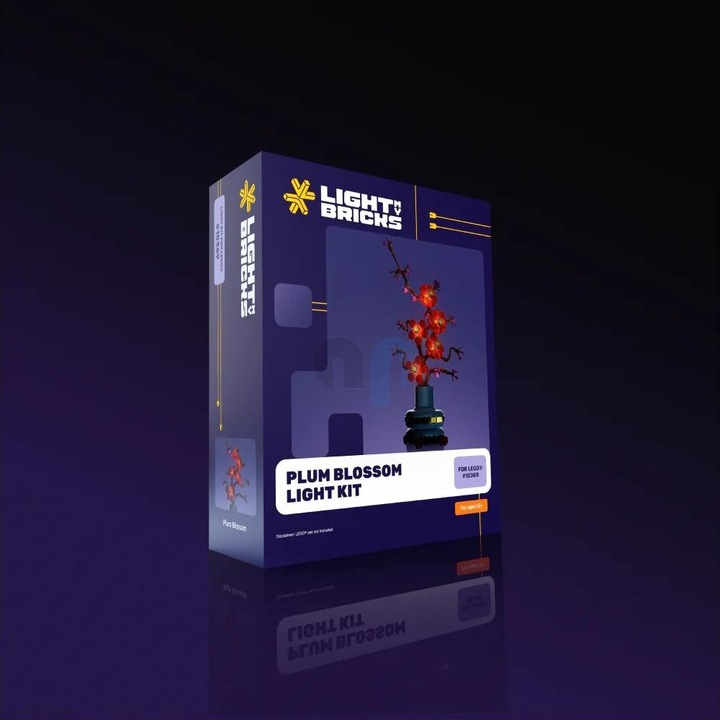 Image du produit Light my bricks LMB 2.0 Kit d'éclairage LED pour LEGO 10369 Fleur de prunier