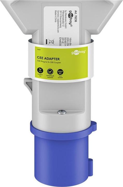 Produktbild Goobay CEE-Adapter