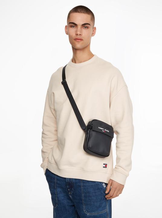 Actual product image Tommy Hilfiger TJM Essential Twist Reporter 1.2 L Black (100% polyurethane)