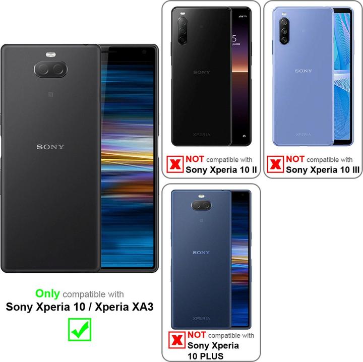 Produktbild Cadorabo Displayschutzglas (3 Stück, Sony Xperia 10)