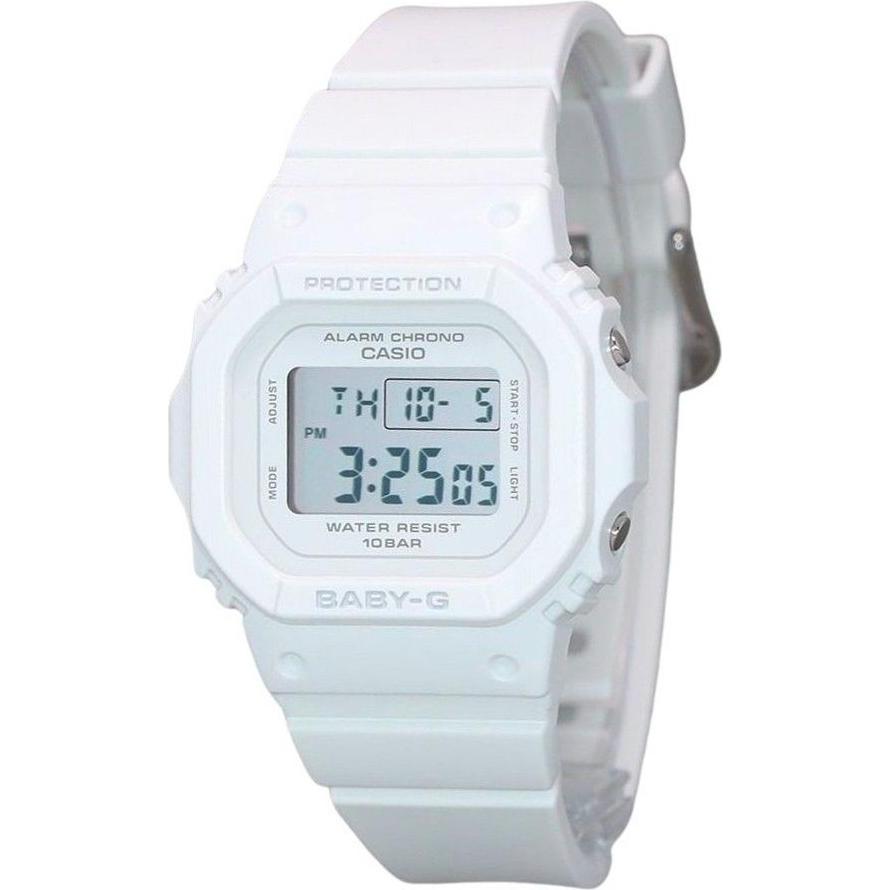 Casio Bianco Orologio Da Polso, Baby-G Digitale Cinturino Resina Quarzo, (Orologio Digitale)