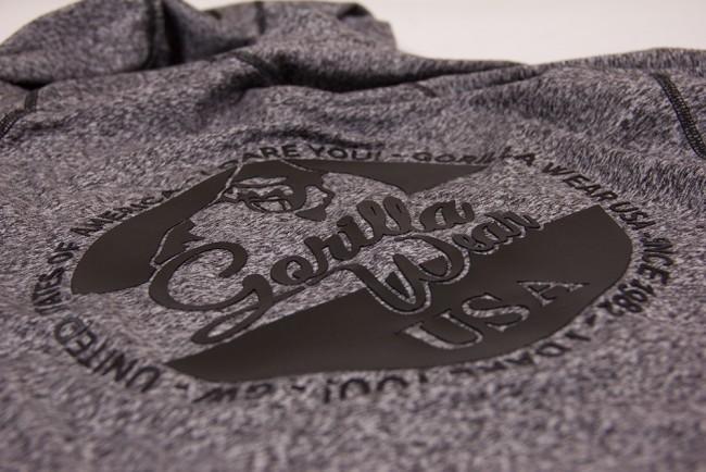 Immagine prodotto Gorilla Wear Felpa con cappuccio con zip Shawnee, grigio misto (XS)