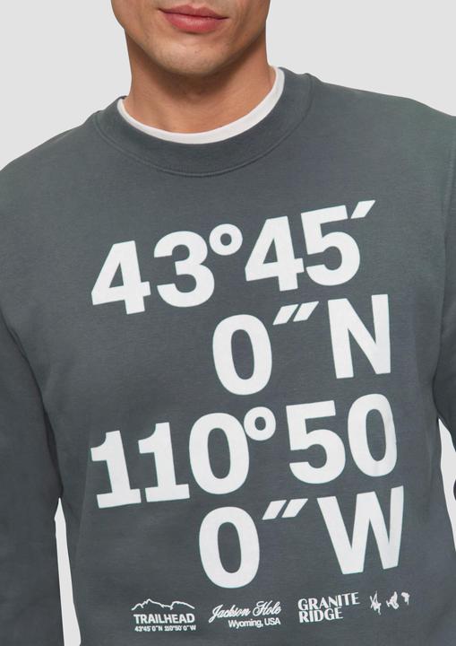 Image du produit S.Oliver Sweatshirt Sweatshirt mit Flock-Print (3XL)