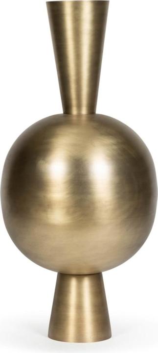 Image du produit Dekocandle Vase trompette laiton doré Ø39 x 87 cm (1 pièce) (1 x)