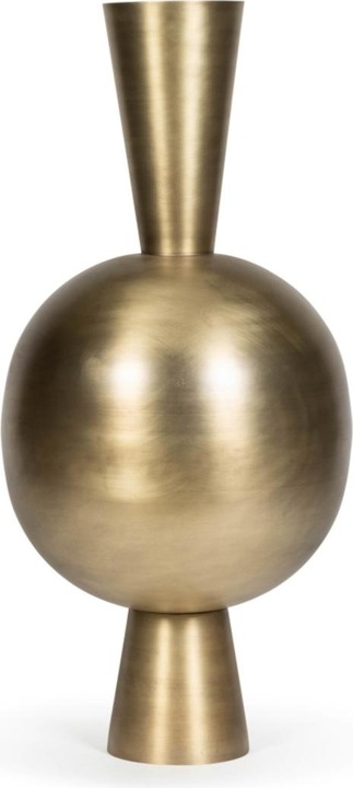 Produktbild Dekocandle Trompetenvase Messing gold Ø39 x 87 cm (1 Stück) (1 x)