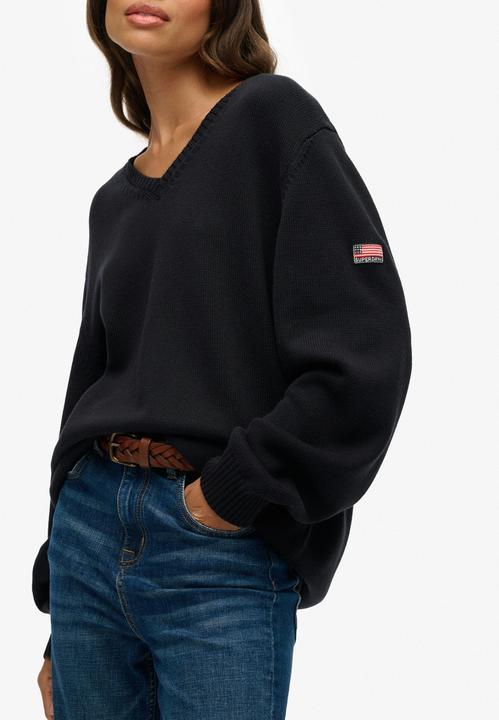 Image du produit Superdry Pull oversized col V femme (XS)