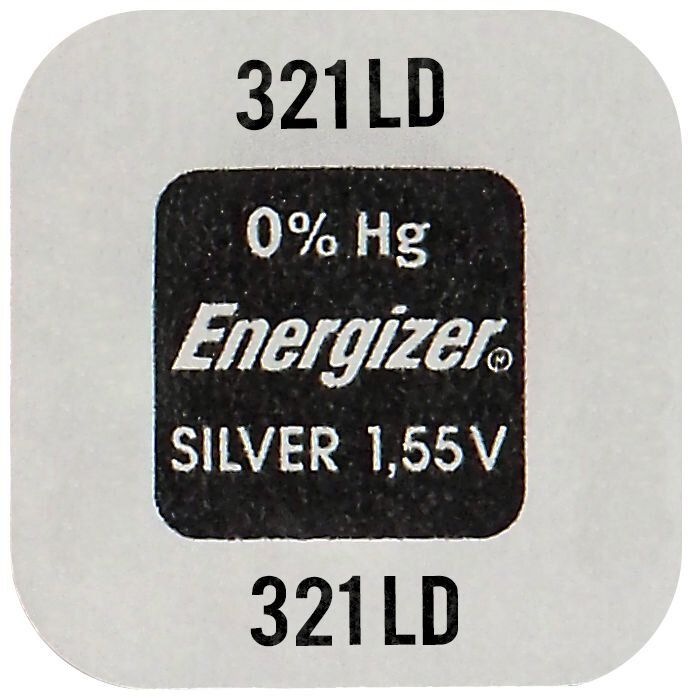 Actual product image Energizer 321 (SR616) (1 pcs., SR616, 15 mAh)