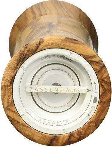 Image du produit Zassenhaus Moulin à sel de Francfort en bois d'olivier, 24 cm (Sel)