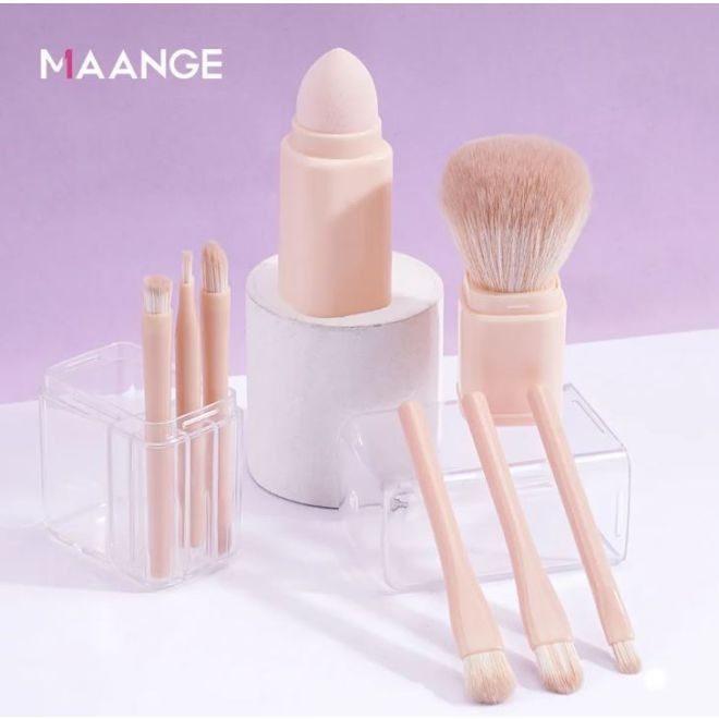 Produktbild Maange Mini Make-Up Reise Schminkpinsel (8-tlg.Set) (Set)