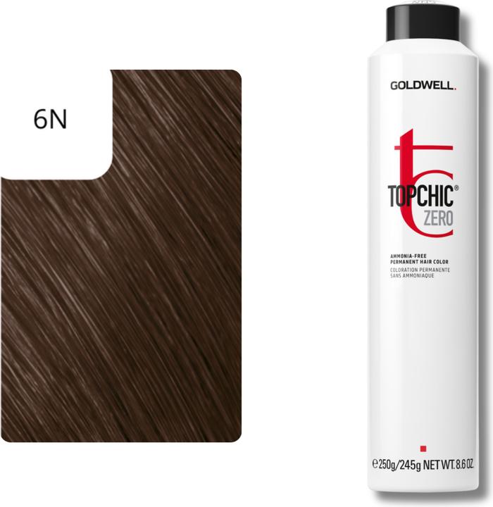 Produktbild Goldwell Topchic Zero - 6N Dunkelblond Extra (6N - dunkelblond)