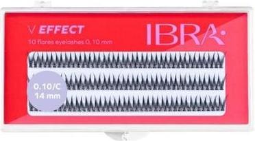Actual product image Ibra V Effect Eyelash Tufts 14Mm 120Pcs. (Artificial eyelashes)