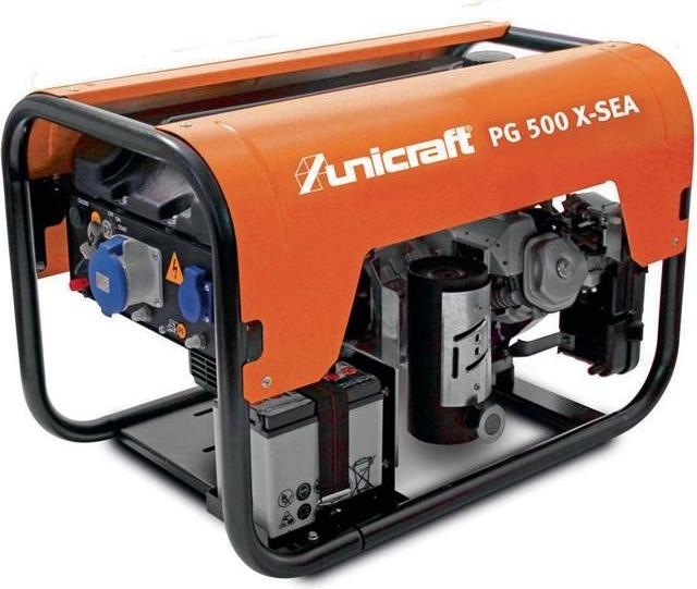 Produktbild Unicraft Stromerzeuger PG 500 X-SEA 3,9 kW4,8 kW Benzin (4800 W, 18 l)
