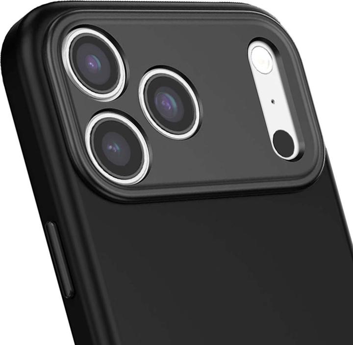 Productafbeelding Decoded Silicone Backcover Apple iPhone 17 Pro Max Phantom Black (Apple iPhone 17 Pro Max)
