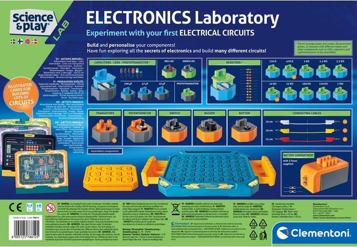 Actual product image Clementoni Science & Play - Electronics Lab (78812)