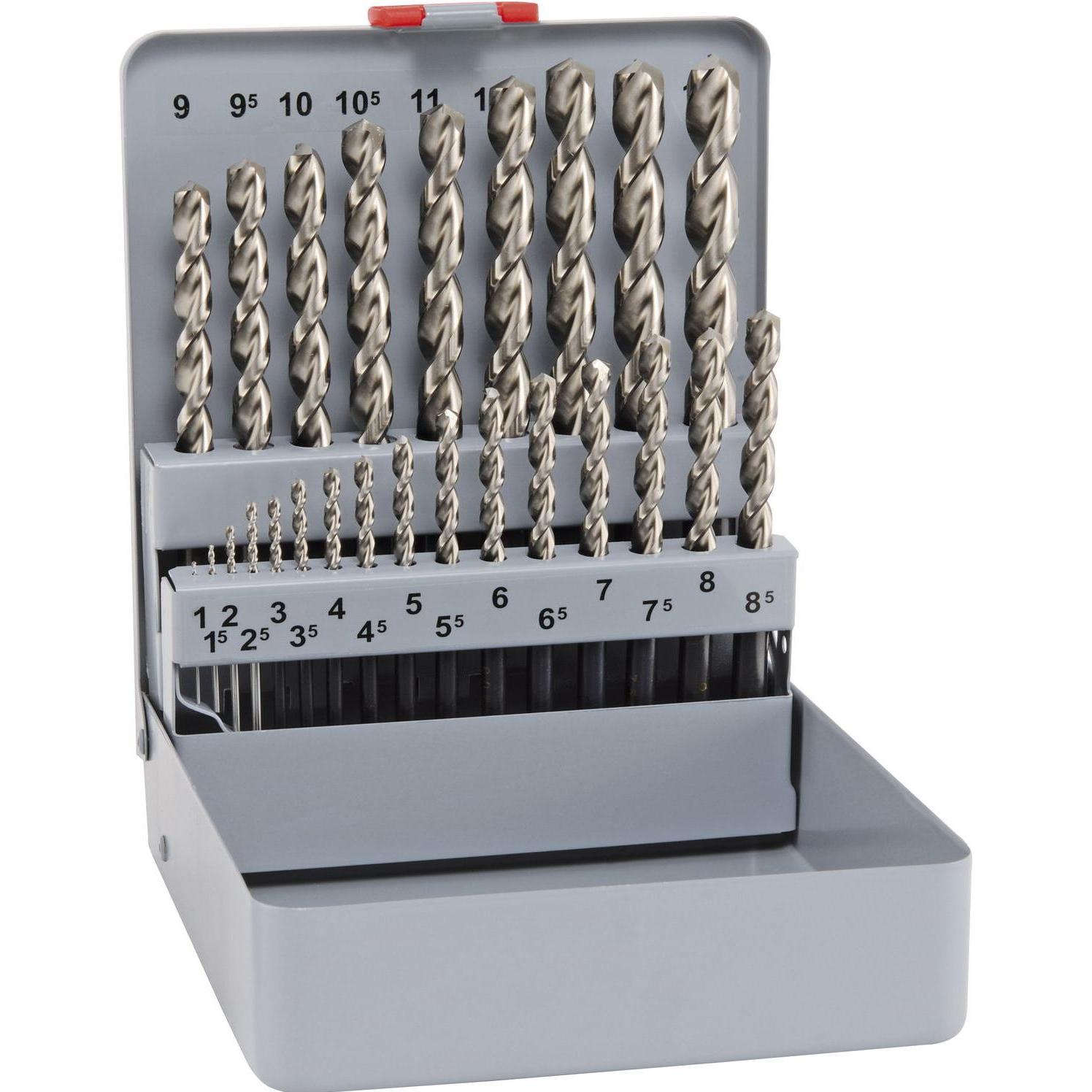 Alpen, Bohrereinsatz, Kassette HSS Forte KM 25 25 Stück, O 1 0-13 0x0 5mm (1-13mm)