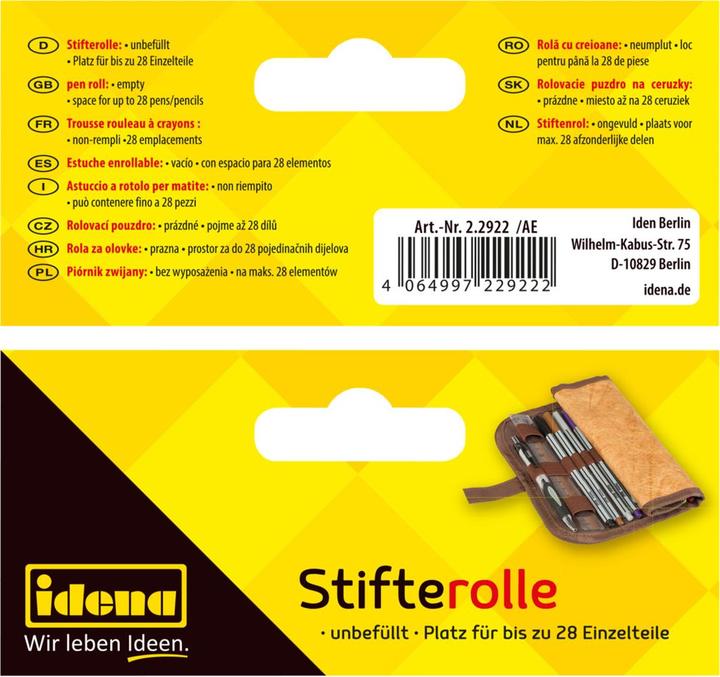 Produktbild Idena Stifterolle für 28 Stifte