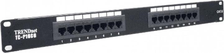 Produktbild Trendnet TC-P16C6 Patch Panel 16-port Cat6 Unshielded