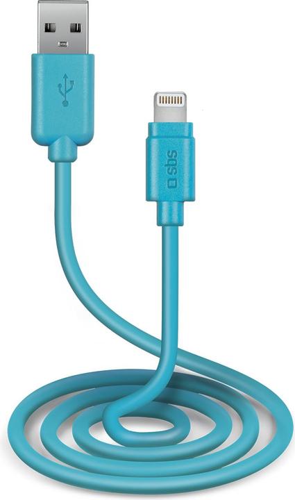Actual product image SBS Data cable USB 2.0 to Apple Lightning (1 m, USB 2.0)