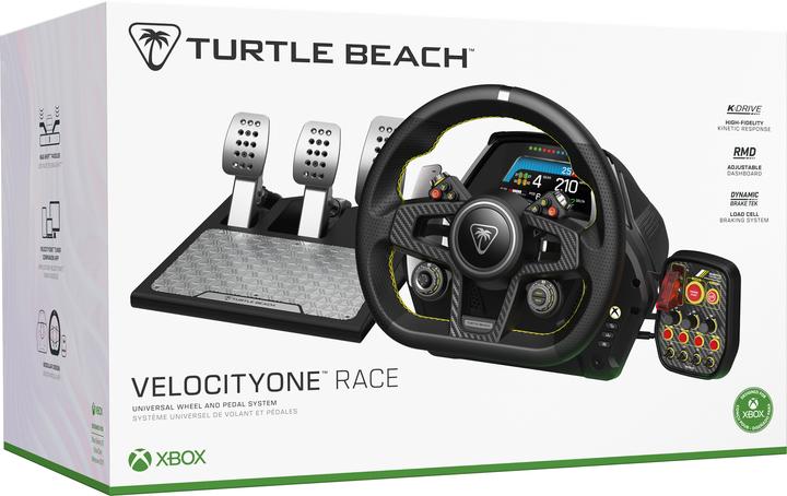 Produktbild Turtle Beach Velocity One Race Lenkrad- und Pedalsystem (PC, Xbox One X, Xbox One S)