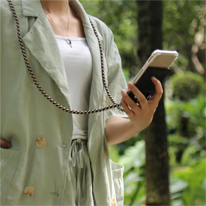 Produktbild Cadorabo TPU Handy Kette SILBER Cover